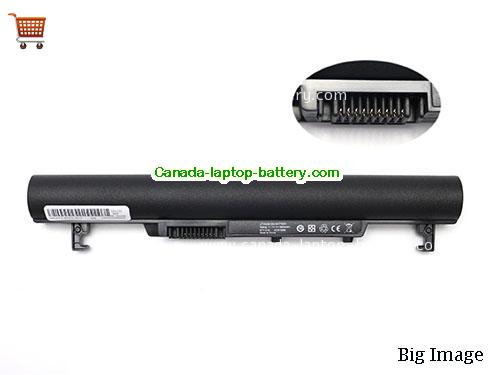 MSI MS-N082 Series Replacement Laptop Battery 2200mAh, 24Wh  11.1V Black Li-ion