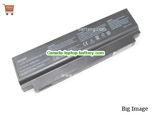 Canada Replacement Laptop Battery for  HCL OT9525,  Black, 4400mAh 11.1V