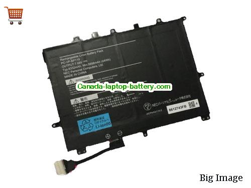 Genuine NEC 2ICP4/43/110-2 Battery 6332mAh, 44Wh , 7.68V, Black , Li-Polymer