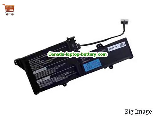 NEC PCVPBP126 Replacement Laptop Battery 3166mAh, 33Wh  11.52V Black Li-ion
