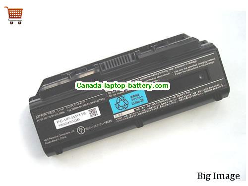 Genuine NEC PC-LL750FS6R Battery 2250mAh, 31Wh , 14.4V, Black , Li-ion