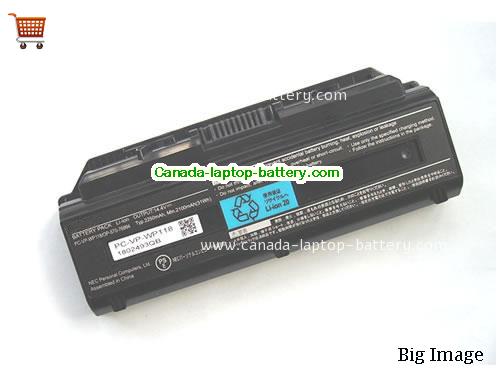 Genuine NEC PCVPWP118 Battery 2250mAh, 31Wh , 14.4V, Black , Li-ion