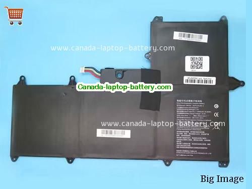 Canada Original Laptop Battery for  VENOM BlackBook Zero 14 (L133),  Black, 5400mAh, 39.96Wh  7.4V