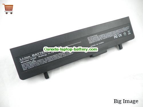 NOTEBOOK 5102 Replacement Laptop Battery 6600mAh 7.4V Black Li-ion