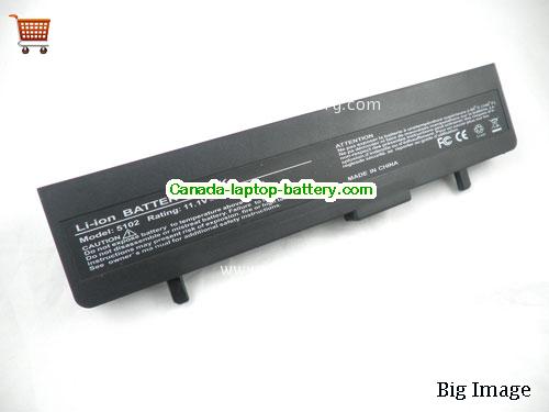 NOTEBOOK 5102 Replacement Laptop Battery 6600mAh 7.4V Black Li-ion