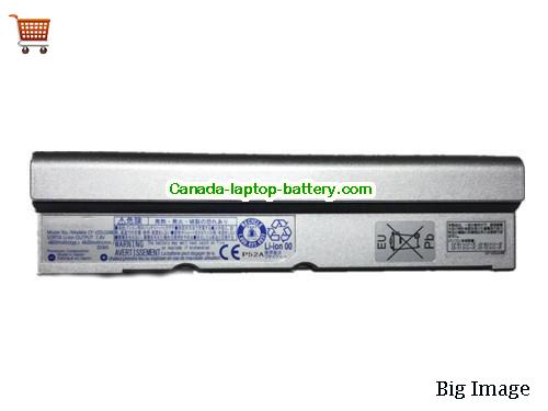 Genuine PANASONIC CF-VZSU24A Battery 4400mAh, 33Wh , 7.4V, Sliver , Li-ion