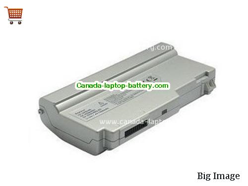 PANASONIC TOUGHBOOK CF-W4GC5AXS Replacement Laptop Battery 6600mAh 7.4V Sliver Li-ion