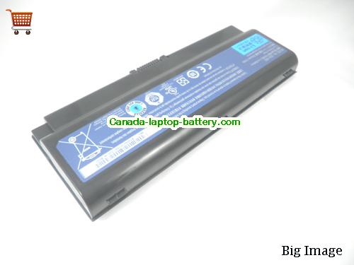 Genuine PACKARD BELL 3UR18650-2-T0124 Battery 7200mAh, 11.1V, Black , Li-ion