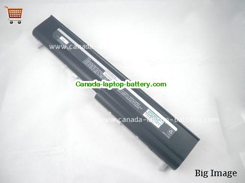 Canada Replacement Laptop Battery for  MITAC 8677,  Black and Sliver, 5200mAh 14.4V