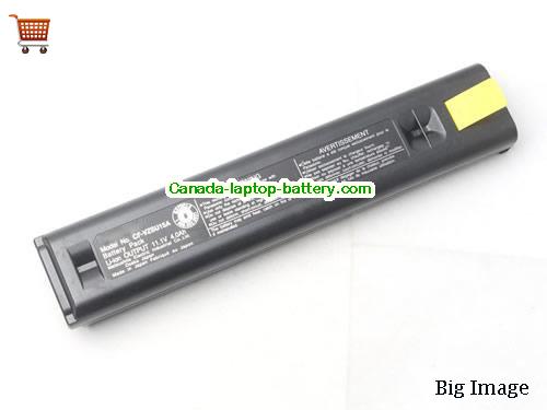 Genuine PANASONIC CF-VZSU15A Battery 3.4Ah, 11.1V, Black , Li-ion
