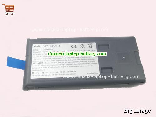 PANASONIC CF-48 Series Replacement Laptop Battery 6600mAh 11.1V Black Li-ion