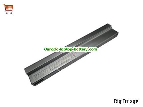 PANASONIC ToughBook W2 Replacement Laptop Battery 6600mAh 7.4V Silver Li-ion