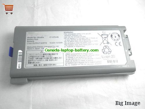 Genuine PANASONIC Toughbook CF-31 Battery 8550mAh, 87Wh , 8.55Ah, 10.65V, Grey , Li-ion