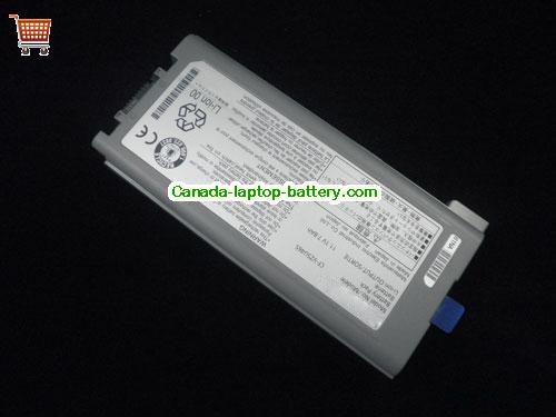 Genuine PANASONIC CFVZSU72U Battery 7800mAh, 11.1V, Grey , Li-ion