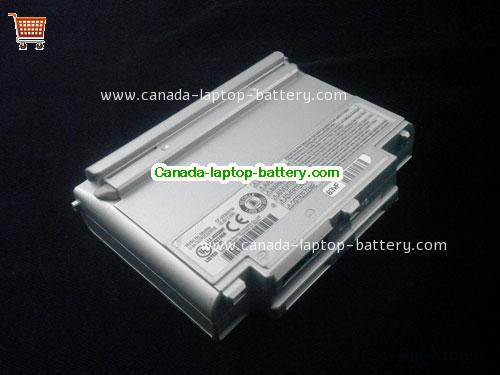 Genuine PANASONIC CF-W7DWBAJP Battery 5800mAh, 5.8Wh , 10.8V, Silver , Li-ion