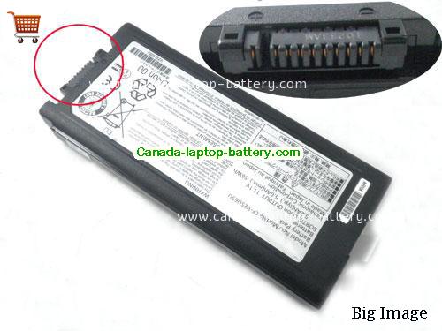 Genuine PANASONIC Toughbook-51 Battery 56Wh, 11.1V, Black , Li-ion