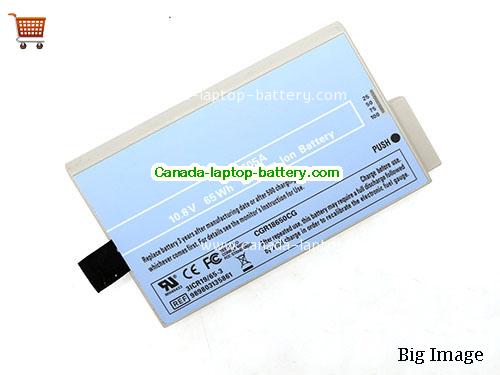 Canada Replacement M4605A Battery for Philips MP20 M8100 ECG Monitors 10.8V 65Wh