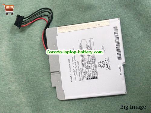 Canada Genuine 2-653864-B001 Battery for Panasonic CF-AX2/AX3 Series 2200mah 7.2v