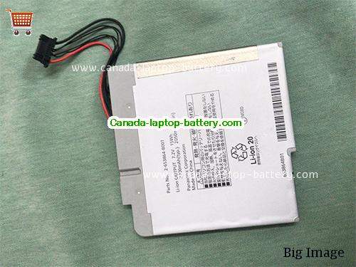 Genuine PANASONIC 2-653864-B001 Battery 2200mAh, 15Wh , 7.2V, Gray , Li-Polymer