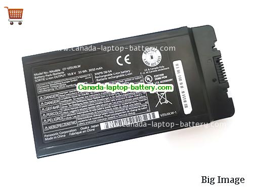 Genuine PANASONIC Toughbook CF-54 Battery 3050mAh, 33Wh , 10.8V, Black , Li-ion