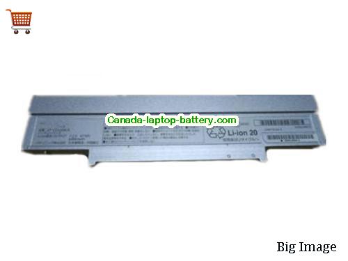 Genuine PANASONIC CF-SZ6RDQVS Battery 6400mAh, 47Wh , 7.2V, Sliver , Li-ion