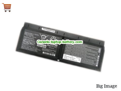Genuine PANASONIC Toughbook CF-XZ6 Battery 2600mAh, 20Wh , 7.6V, Black , Li-ion