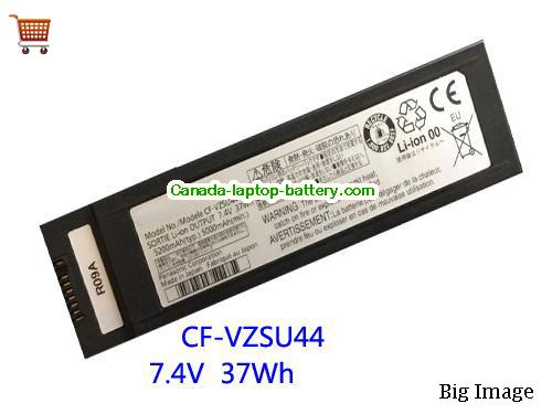 Genuine PANASONIC CF-VZSU44 Battery 5200mAh, 7.4V, Black , Li-ion