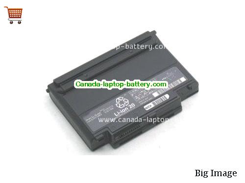 Genuine PANASONIC Toughbook CF-T8 Battery 5800mAh, 62Wh , 10.8V, Black , Li-ion