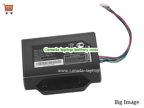 Canada Genuine N4HUPQA00001 Battery for Panasonic Vacuum Cleaner Li-ion 14.4v 31.68Wh