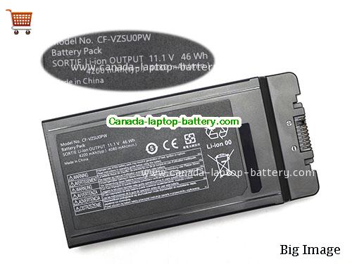 PANASONIC Toughbook CF-54 Replacement Laptop Battery 4080mAh, 46Wh  11.1V Black Li-ion