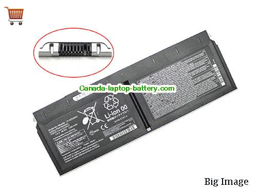 Genuine PANASONIC CF-XZ6L Battery 5200mAh, 40Wh , 7.6V, Sliver And Black , Li-Polymer