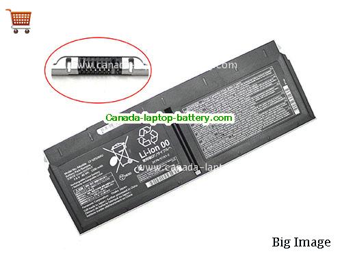 Genuine PANASONIC TOUGHBOOK XZ6 Battery 5200mAh, 40Wh , 7.6V, Sliver And Black , Li-Polymer