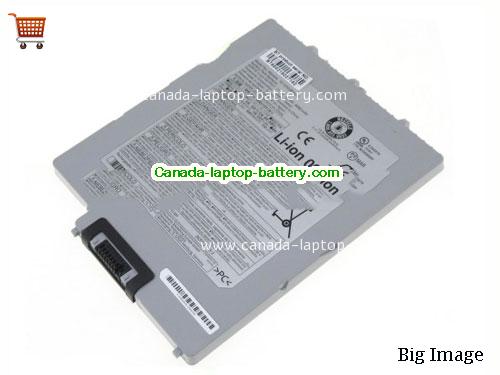 PANASONIC FZ-VZSU89R Replacement Laptop Battery 4400mAh, 45Wh  10.8V Sliver Li-Polymer