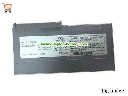 Genuine PANASONIC CF-VZSU92JS Battery 4800mAh, 33Wh , 7.2V, Sliver , Li-Polymer