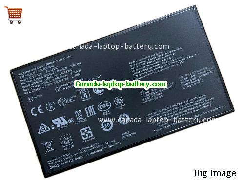 Genuine RRC RRC2130 Battery 29.5Wh, 3.88Ah, 7.6V,  , Li-Polymer