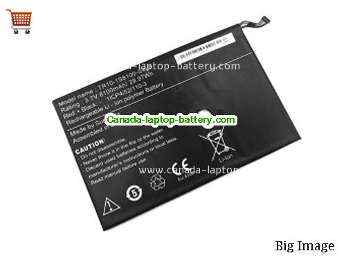 RTDPART 1ICP4/52/110-3 Replacement Laptop Battery 8400mAh, 31Wh  3.7V  Li-Polymer