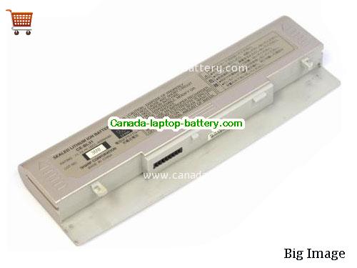 SHARP Mebius PC-MC1-3C Replacement Laptop Battery 4400mAh 11.1V Grey Li-ion