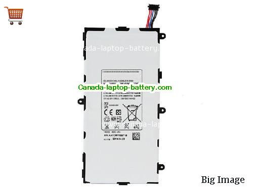 Genuine SAMSUNG Tab 3 T4000e Battery 14.8Wh, 3.7V, White , Li-ion