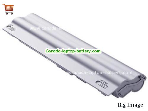 SONY VAIO VGN-TT25TN/R Replacement Laptop Battery 5400mAh 10.8V Silver Li-ion