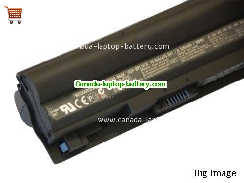 SONY VAIO VGN-TT28D/X Replacement Laptop Battery 8100mAh 10.8V Black Li-ion