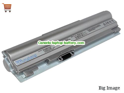 SONY VAIO VGN-TT46TG/W Replacement Laptop Battery 8100mAh 10.8V Silver Li-ion