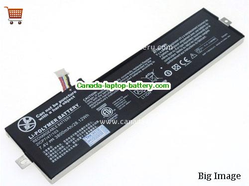 Genuine SIMPLO SMP-TVBXXCLF2 Battery 3800mAh, 28.12Wh , 7.4V, Black , Li-Polymer