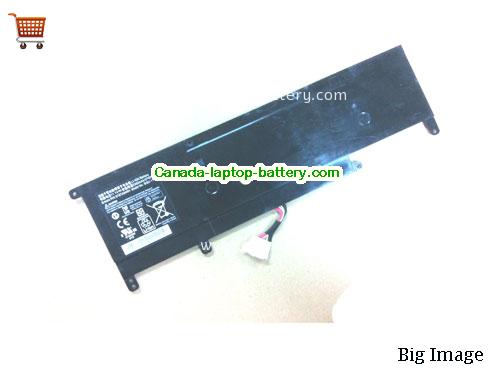 Canada Replacement Laptop Battery for   Black, 37Wh 11.1V