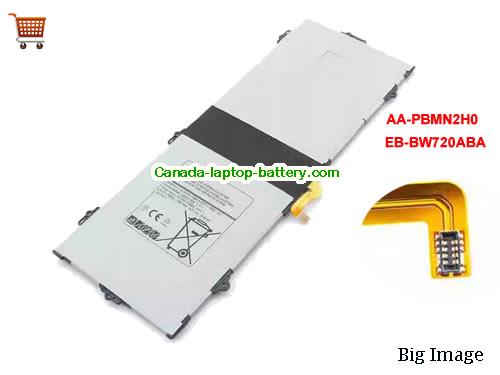 SAMSUNG ChromeBook Plus V2 XE521QAB Replacement Laptop Battery 5070mAh, 39Wh  7.7V Grey Li-Polymer