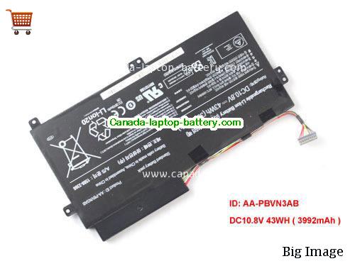 SAMSUNG NP450R5E-X03GR Replacement Laptop Battery 3992mAh, 43Wh  10.8V Black Li-Polymer