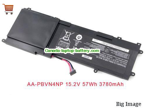 Genuine SAMSUNG NP670z5E-X01PL Battery 3780mAh, 57Wh , 15.2V, Black , Li-Polymer