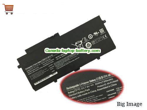 Canada Genuine Samsung AA-PLVN4CR AAPLVN4AR Battery 7300mah 55wh 7.6V