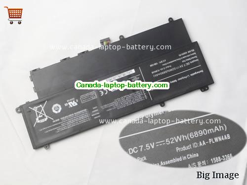 Genuine SAMSUNG 530U3C-A02 Battery 6890mAh, 52Wh , 7.5V, Black , Li-Polymer