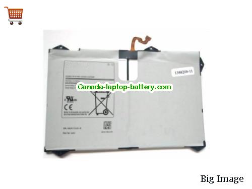 Genuine SAMSUNG TAB S4 SM-T837V Battery 7300mAh, 28.11Wh , 3.85V, White , Li-Polymer