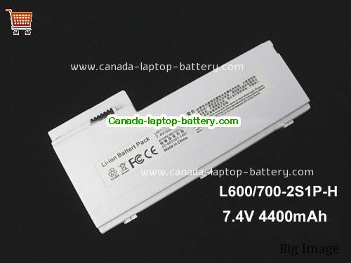 Genuine SAMSUNG 700-2S1p-H Battery 4400mAh, 29.6Wh , 7.4V, White , Li-ion